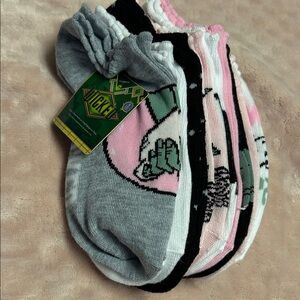 Perfect Xmas gift or stocking stuffer! Wicked no show socks 9 pairs variety